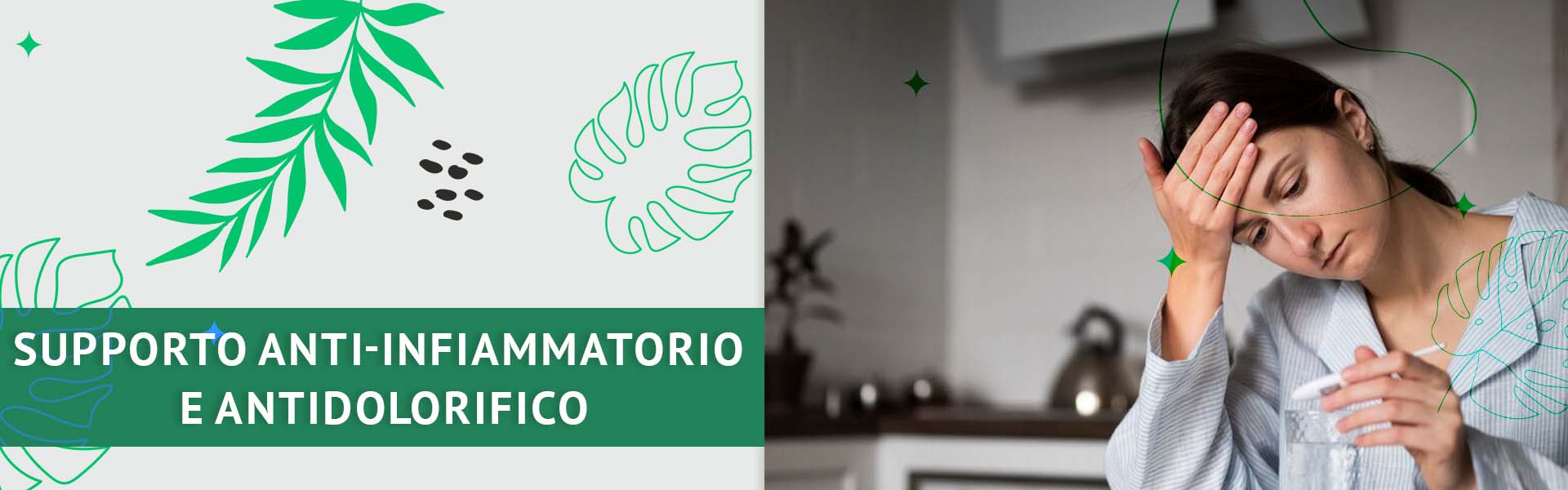 Supporto anti-infiammatorio